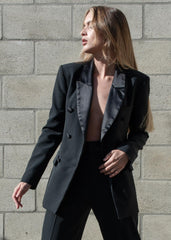 Blazer smoking cruzada