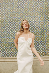 Vestido lino tiranta